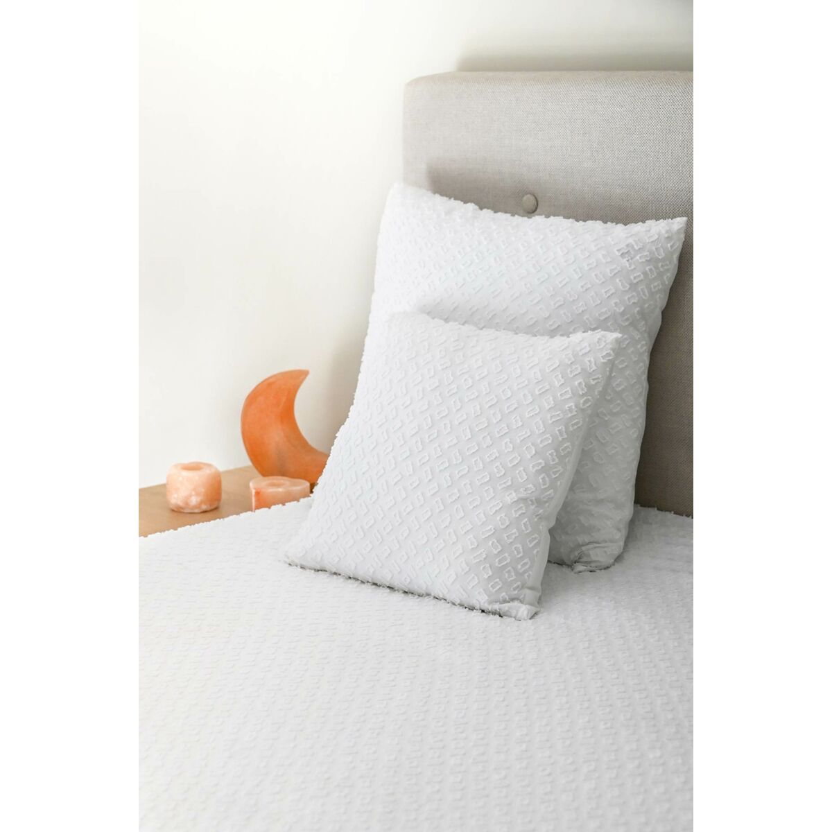 spilvens Home ESPRIT Balts 45 x 45 x 45 cm